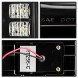 SPYDER BLACK LED TAILLIGHTS ; 21-25 BRONCO WITHOUT FACTORY LED TAIL LIGHTS