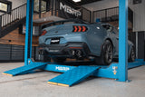 MBRP 3in Cat-Back, Quad Rear Exit,T304, Quad CF Tips, Active Exhaust.