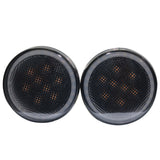 Turn Signal Amber LED Light Kit with White DRL HALO fits 06-17 JEEP Wrangler JK Race Sport Lighting
