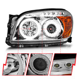 ANZO USA - Projector Headlight Set w/Halo - 111121