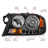 ANZO USA - Crystal Headlight Set - 111085