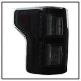 SPYDER SMOKED LIGHT BAR LED TAILLIGHTS ; 15-17 F150