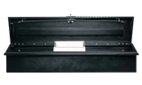 Highway Product 90 X 16 X 16 DRIVER SIDE LOW SIDE TOOL BOX WITH SMOOTH BLACK BASE, LEOPARD LID - 3712-005-BK62S-ALL