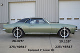 StreetGrip system for 1967-1969 GM F-Body with small block, no bushings or bj.