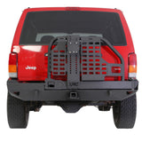 XRC Rear Bumper W/Hitch & Tire Carrier - Black Textured