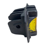 40-Watt LED Auxiliary Flush Mount Light with Amber Side Strobe - Profession Grade with Amber Fog Cutting Lens - Sold in 