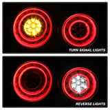 Spyder LED Tail Lights - Red Clear (5082008) - image 7