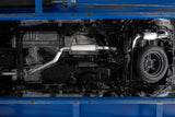MBRP Overland 3-Inch Cat-Back Single Rear High-Clearance Turn Down, AL.