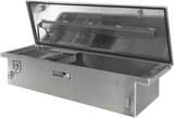 Highway Product 70 X 13.5 X 20 LOW PROFILE TOOL BOX WITH SMOOTH ALUMINUM BASE, DIAMOND PLATE LID - 3312-001