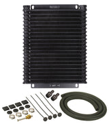 Derale 21 Row Series 9000 Plate & Fin Transmission Cooler Kit, 1/2" NPT (13615)