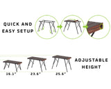 Ironman 4x4 Quick Fold Aluminum Camp Table - ITABLE0023 - image 5