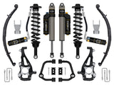 ICON 2021-2026 Ford F-150 4WD, 3.5-4.5" Lift, Stage 4 Suspension System, Tubular, CDXS, w/ Leaf Packs