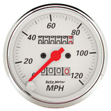 Autometer Arctic White 5 PC. KIT BOX W/mech Speedo (ATM1300) — view 6