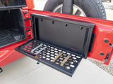 Tailgate Lockbox - '07-18 Wrangker JK (MOLLE Panel; Black) — 8" (TFY366-01)