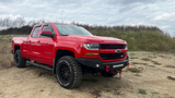 Fishbone Offroad Silverado/Sierra Double Cab 5-Inch Oval Side Steps