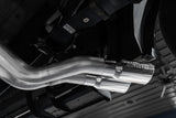 3in. Cat-Back. Pre-Axle Dual Outlet. Passenger side. Street Version. BLK