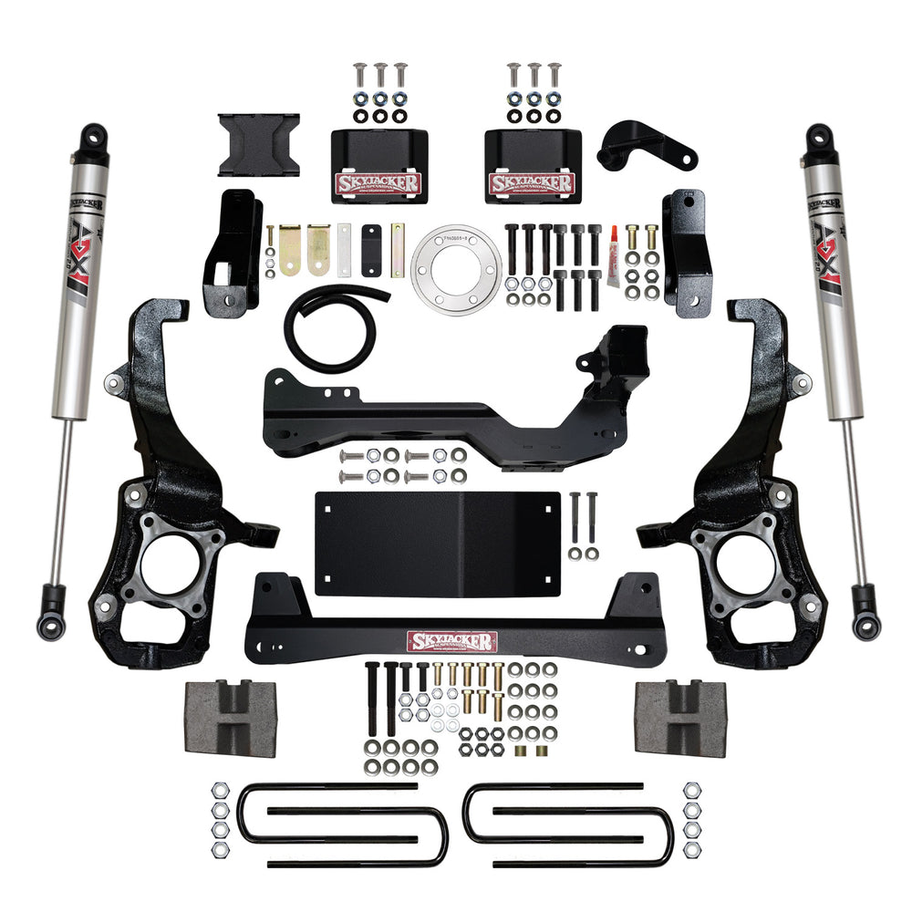 Component Box for Skyjacker 4.5-6" Lift Kit — Replacement Steering Knuckles — 2021-2022 Ford F-150, 4WD (F21461A)