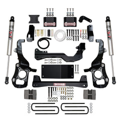 Component Box for Skyjacker 4.5-6" Lift Kit — Replacement Steering Knuckles — 2021-2022 Ford F-150, 4WD (F21461A)