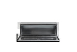 Highway Product 48 X 16 X 13 HIGH SIDE TOOL BOX WITH DIAMOND PLATE DOOR, SMOOTH ALUMINUM BASE - 3813-003