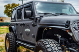 2018-2024 Jeep Wrangler JL / 2020-24 Gladiator Terra Series Front Fender Flares