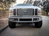 Squadron SAE Fog Pocket Kit - '99-10 F-250/350 Super Duty (SAE Fog; Clear)