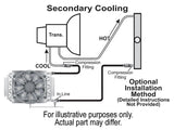 Derale 16 Pass Electra-Cool Remote Transmission Cooler Kit, -6AN - image 4