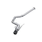 3in. Cat-Back. Single Rear Exit. T304 with CF Tip (S48033CF)