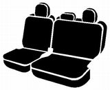FIA TRS40 Series - Wrangler Solid Saddle Blanket Custom Fit Seat Covers (TRS4237GRAY)