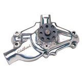 Edelbrock Water Pump for Small-Block Chevy in Polished Finish (Short) - image 2