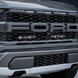 S8 10 Inch Dual Behind Grille Kit - '21-26 F-150 Raptor, '24-26 Raptor 37/R (Driving/Combo; Clear)