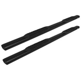 Raptor Series Oval Running Boards Black Textured Aluminum - Part# 2004-0133BT