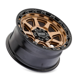 MAYHEM RIDGELINE 8306 SATIN BRONZE 17X8.5 6-135 -6MM 87.1MM 8306-7836BZ