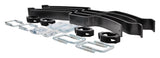 Silent Support System Series Helper Springs — Silver Hammertone (61917)