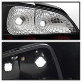 Spyder Euro Style Tail Lights - Black (5007193) - image 3