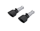 MBRP Tip Set, 5in OD Dual Wall Angle Cut, BLK. (T5200BLK)