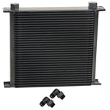 Derale 34 Row Series 10000 Stack Plate Fluid Cooler, 90 degree swivel -10AN - image 2