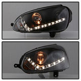 Spyder Projector Headlights - DRL - Black (5017505) - image 9