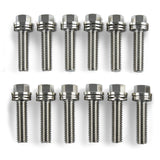 Wedge-Locking Header Bolts
Hex Head
M8 X 1.181in
Chevy LS
Nickel Plt
12 Pcs (66755)