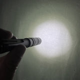 3-Mode Rechargeable LED 350-Lumen Mechanics Pencil Flashlight with 4x Zoom Projector Lens Race Sport Lighting