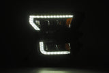 AlphaRex LED Projector Headlights Plank Style Design Matte Black - 880152 - image 3