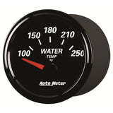 2-1/16" WATER TEMPERATURE, 100-250 F, DESIGNER BLACK II
