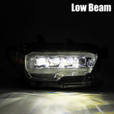AlphaRex LED Projector Headlights Plank Style Design Chrome - 880706 - image 5