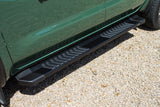 Raptor Series 6" OEM Style Running Boards Black Textured Aluminum - 1707-0589BT