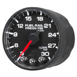 2-1/16" FUEL RAIL PRESSURE, 3-30K PSI, SPEK-PRO, BLACK/BLACK (P321328)