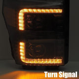 AlphaRex Projector Headlights Plank Style Design Black - 880142 - image 4