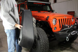 Kentrol/Fishbone Offroad 2007-2018 Wrangler Aluminum Tube Fenders Black Textured Powder Coat