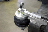 Aluminum clamp for 5/8" shock shaft.