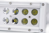 New - 8.25inch Marine Grade Dual Row Straight Light Bar with 36-Watt 12 x 3W High Intensity LEDs