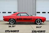 StreetGrip system for 1967-1969 GM F-Body with small block.