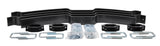 Silent Support System Series Helper Springs — Silver Hammertone (61917)